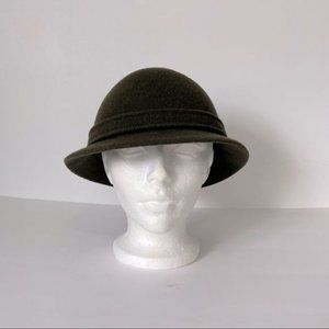 Kangol Forest Green Wool Grouser Hat